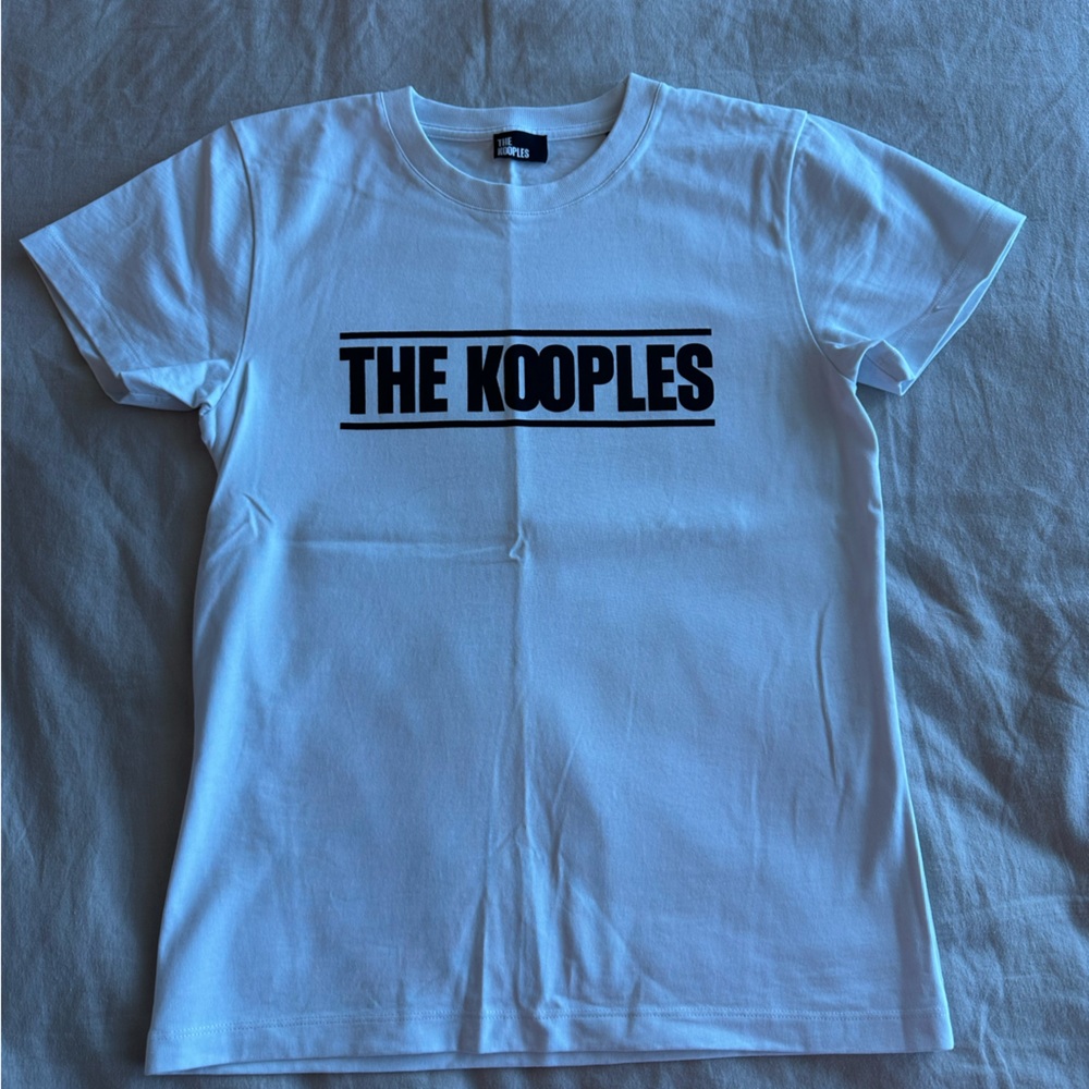 The Kooples White Short Sleeve Tee